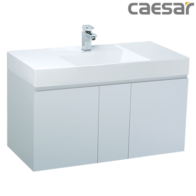 Chậu rửa Lavabo Caesar LF5386 + Tủ lavabo EH05386A