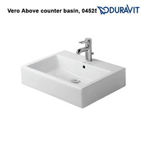 Lavabo Đặt Bàn Vero Có Xả Tràn 588.45.024